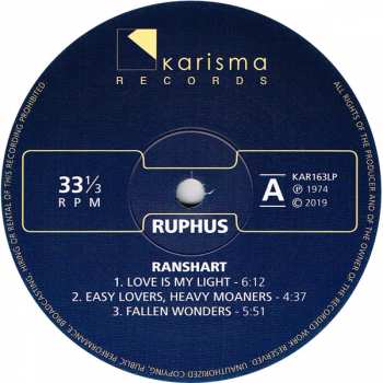 LP Ruphus: Ranshart
