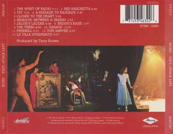 CD Rush: Exit...Stage Left 11929