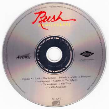 CD Rush: Hemispheres 46064