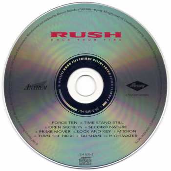 CD Rush: Hold Your Fire 375745