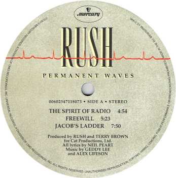 LP Rush: Permanent Waves 479765