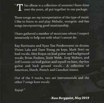 CD Russell Bergquist: The Russ Bergquist Project 308736