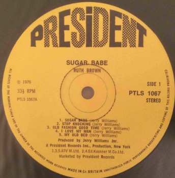 LP Ruth Brown: Sugar Babe 497367