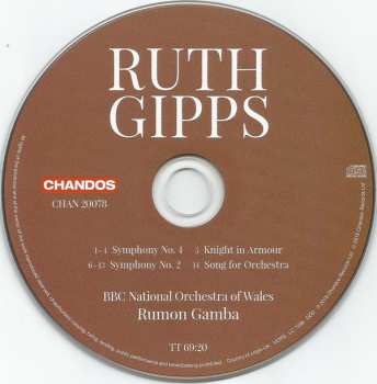 CD Ruth Gipps: Symphonies Nos 2 & 4, Etc 355456