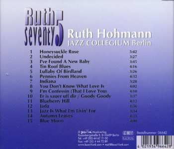 CD Ruth Hohmann: Ruth Seventy5 316931
