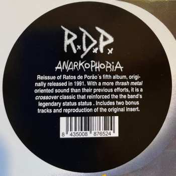 LP Ratos De Porão: Anarkophobia 538509