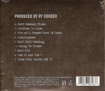 CD Ry Cooder: Election Special 10882
