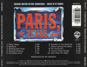 CD Ry Cooder: Paris, Texas - Original Motion Picture Soundtrack 48526