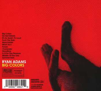 CD Ryan Adams: Big Colors DIGI 419752