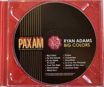 CD Ryan Adams: Big Colors DIGI 419752
