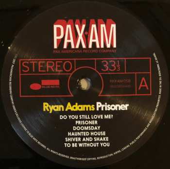 LP Ryan Adams: Prisoner 418773