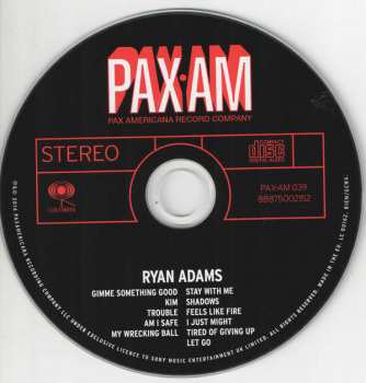 CD Ryan Adams: Ryan Adams 31249