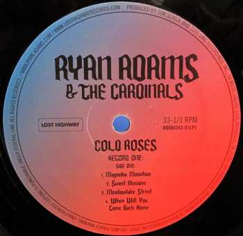 2LP Ryan Adams & The Cardinals: Cold Roses 363530