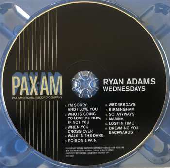 CD Ryan Adams: Wednesdays 39832