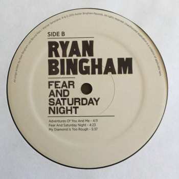 2LP Ryan Bingham: Fear And Saturday Night 150259