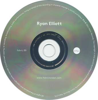 CD Ryan Elliott: Fabric 88