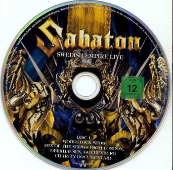 2DVD Sabaton: Swedish Empire Live LTD | DIGI 35293