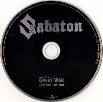 CD Sabaton: The Great War (History Edition) LTD | DIGI 14724