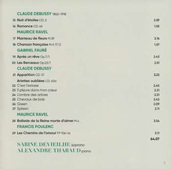 CD Sabine Devieilhe: Chanson D'Amour 47169