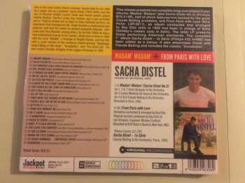 CD Sacha Distel: Madam' Madam' [aka Sacha Distel No. 3] + From Paris With Love LTD 316028