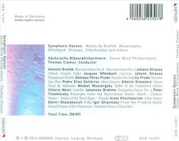CD Sächsische Bläserphilharmonie: Symphonic Dances: Works By A. Dvořák, M. Mussorgsky, J. Offenbach, J. Strauss, P. Tchaikovsky And Others 529371