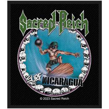 Merch Sacred Reich: Standard Woven Patch Surf Nicaragua