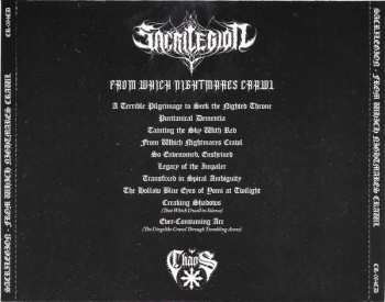 CD Sacrilegion: From Which Nightmares Crawl