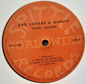 LP Sad Lovers And Giants: Total Sound 499844