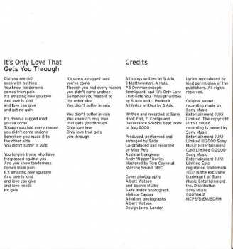 CD Sade: Lovers Rock