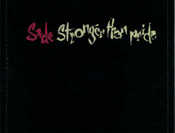 CD Sade: Stronger Than Pride 280810