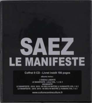 Album Saez: Le Manifeste - Le Coffret