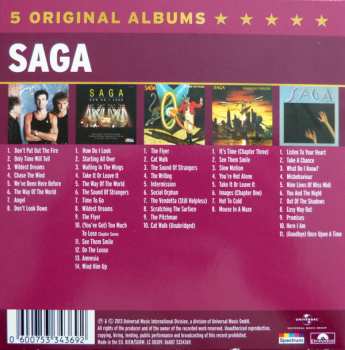 5CD/Box Set Saga:  5 Original Albums 592