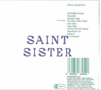 CD Saint Sister: Where I Should End 312446