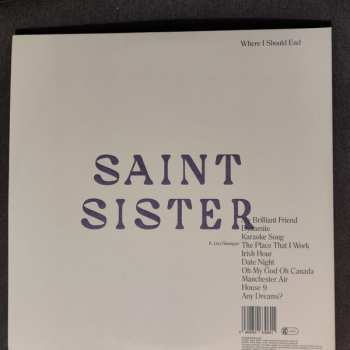2LP Saint Sister: Where I Should End 330232