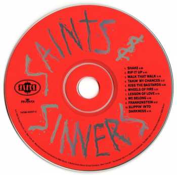 CD Saints & Sinners: Saints & Sinners 351717