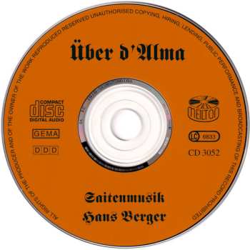 CD Saitenmusik Hans Berger: Über D'Alma