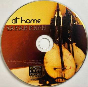 CD Sakar Khan: At Home