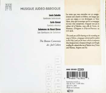 CD Salomone Rossi: Musique Judeo-Baroque DIGI 229487