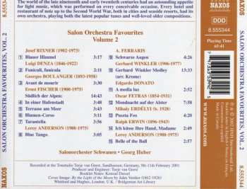 CD Salonorchester Schwanen: Salon Orchestra Favourites II 347943