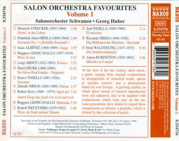 CD Salonorchester Schwanen: Salon Orchestra Favourites. Volume 1 312565