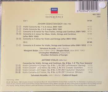 2CD Salvatore Accardo: Violin Concertos / The Four Seasons 533748