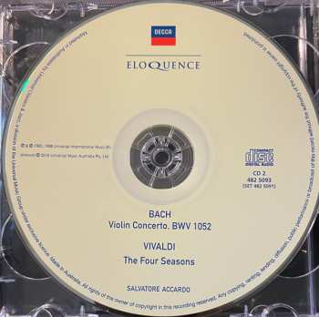 2CD Salvatore Accardo: Violin Concertos / The Four Seasons 533748
