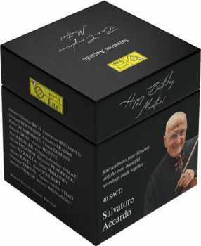 Salvatore Accardo: Buon Compleanno Maestro! Box Set (40x Hybrid SACD)