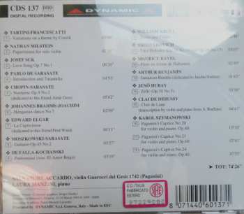 2CD Salvatore Accardo: Plays Paganini's Guarneri Del Gesù 1742 187495