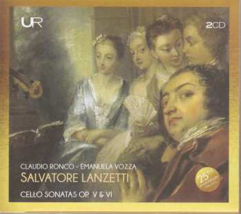 2CD Salvatore Lanzetti: Cello Sonatas Op. V & VI 495638