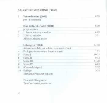 CD Salvatore Sciarrino: Lohengrin 256648