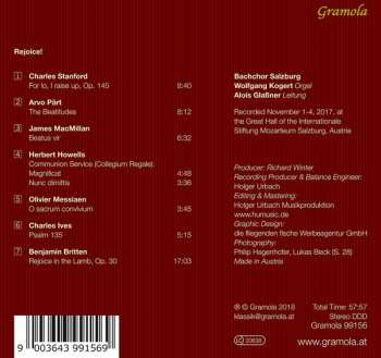CD Salzburger Bachchor: Rejoice! 497733