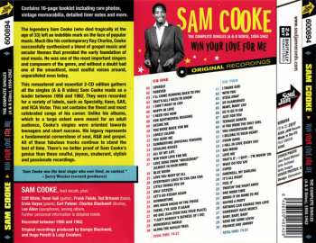 2CD Sam Cooke: Win Your Love For Me (The Complete Singles (A & B Sides), 1956-1962) 239016