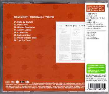 CD Sam Most: Musically Yours LTD