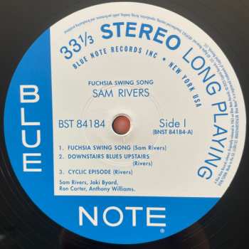 LP Sam Rivers: Fuchsia Swing Song 424297